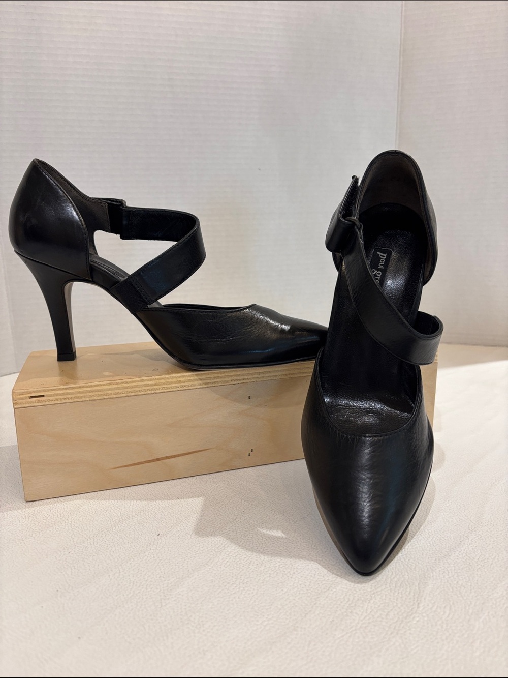 COPY - Paul Green Leather Black Size 6